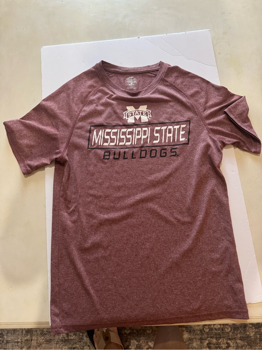 Rivalry Threads Mississippi State Maroon Bulldogs Tee